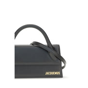 Jacquemus Black Calf Leather Bos Taurus Handbag