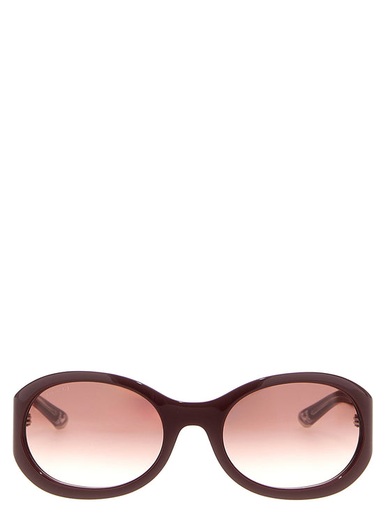 Γυαλιά ηλίου Gucci Bordeaux από οξικό