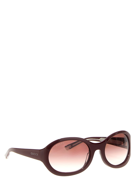 Γυαλιά ηλίου Gucci Bordeaux από οξικό