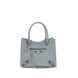 Balenciaga Le City Mini Blue Lambskin Top Handle Bag