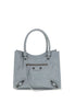 Balenciaga Le City Mini Blue Lambskin Top Handle Bag