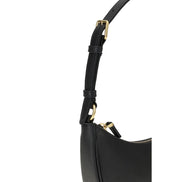 Valentino Garavani VLogo Signature Mini Black Leather Hobo Bag