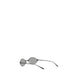 Alexander McQueen Gray Metal Sunglasses