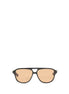 Alexander McQueen Brown Acetate Sunglasses