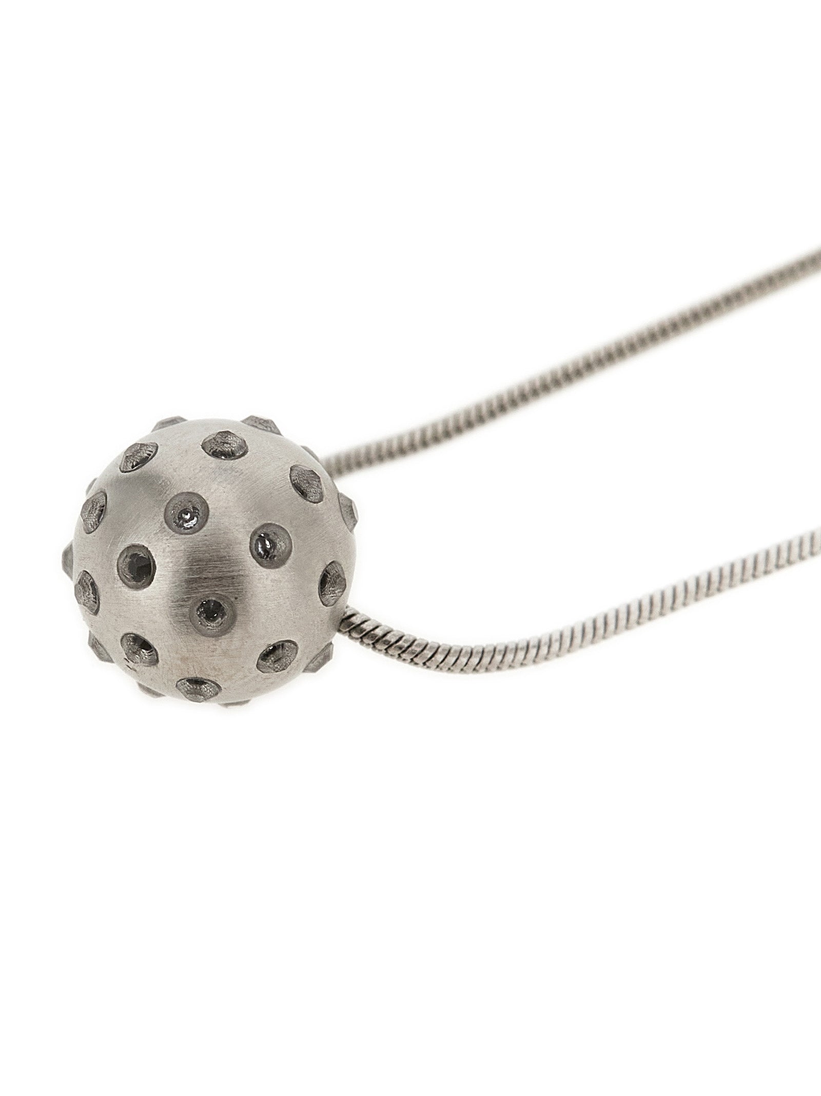 Rick Owens Silver-Tone Chain Necklace