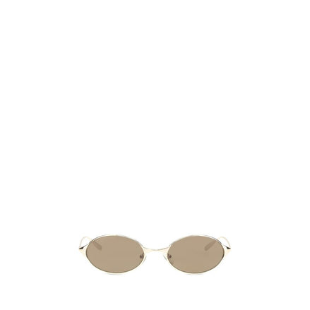 Alexander McQueen Gold Metal Sunglasses