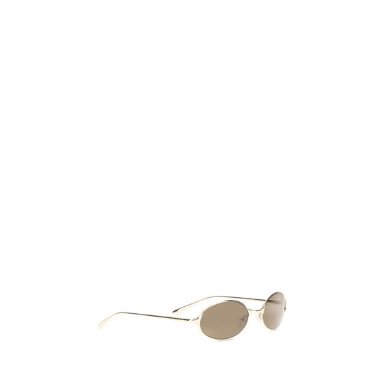 Alexander McQueen Gold Metal Sunglasses