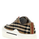 Burberry Beige Cotton Low Top Sneakers