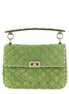 Valentino Garavani Bicolor Calfskin Shoulder Bag