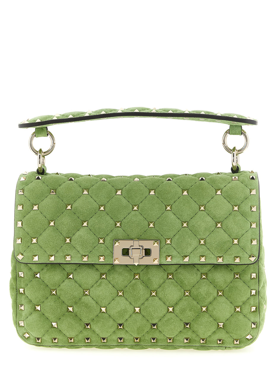 Valentino Garavani Bicolor Calfskin Shoulder Bag