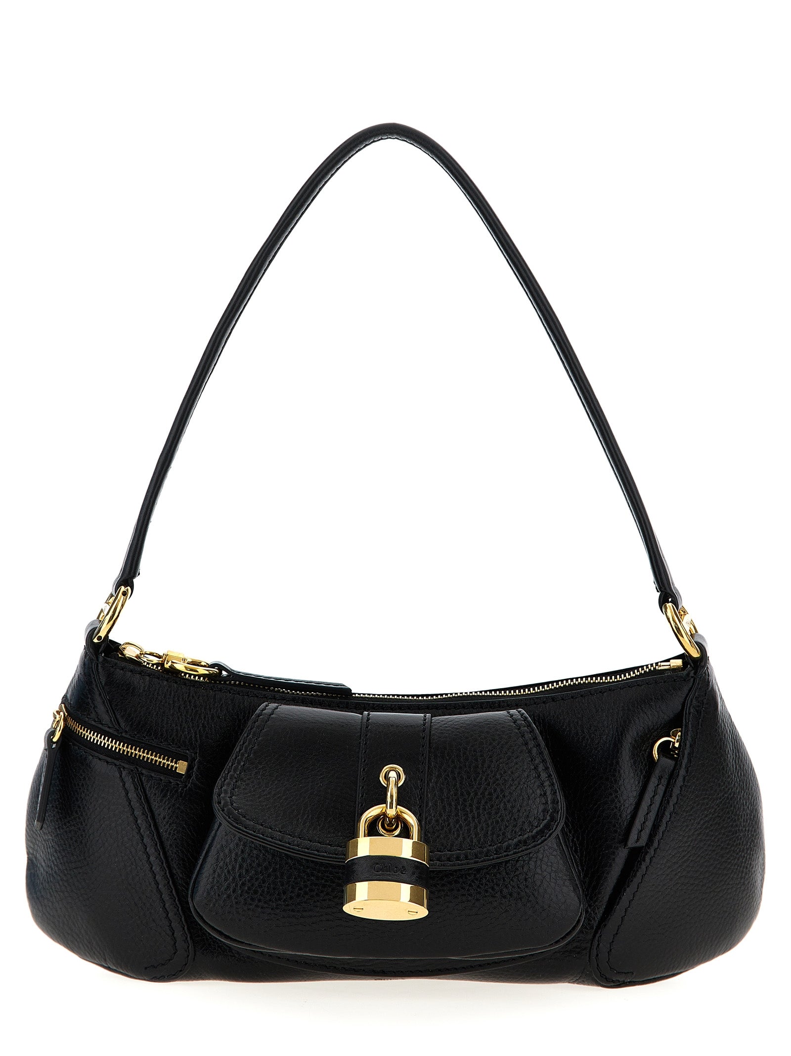 Chloé 99 Black Leather Shoulder Bag