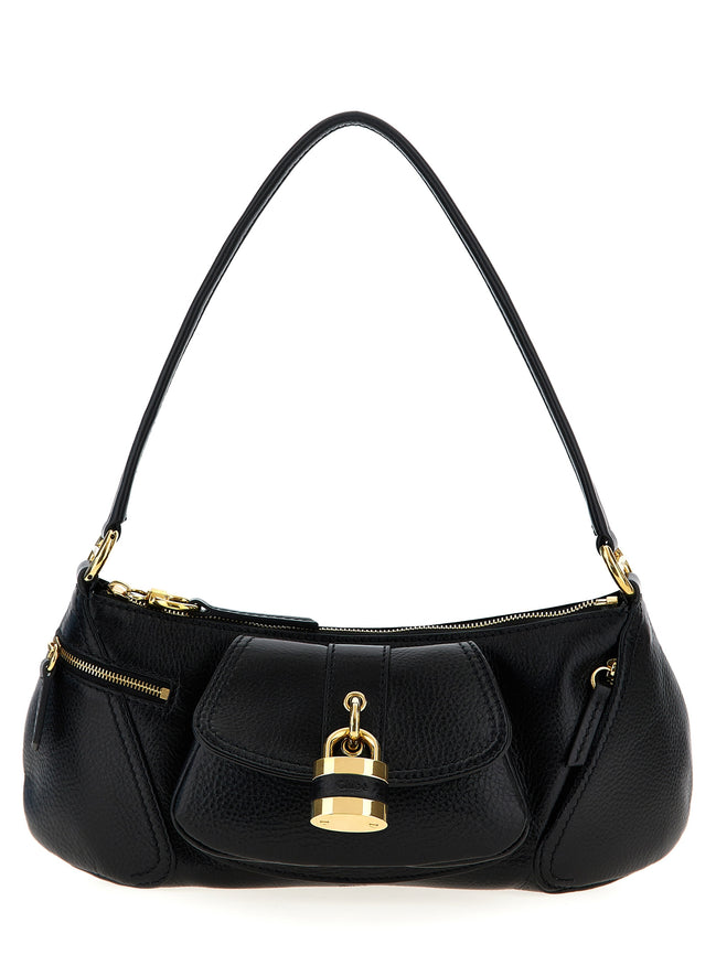 Chloé 99 Black Leather Shoulder Bag