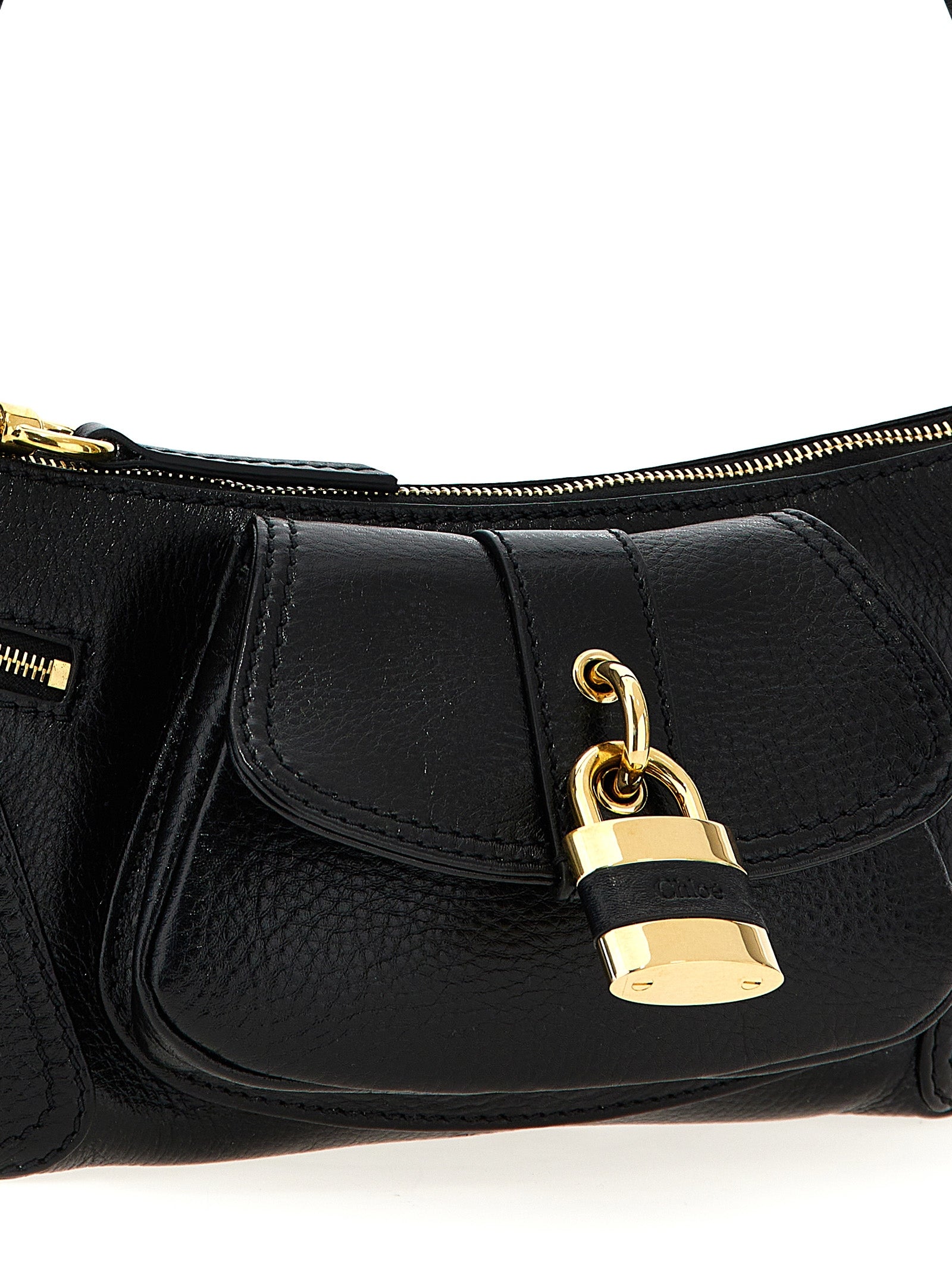 Chloé 99 Black Leather Shoulder Bag