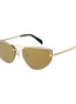 Emilio Pucci Gold Cat-Eye Sunglasses