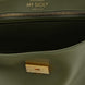 Dolce & Gabbana My Sicily Medium Green Leather Top Handle Bag