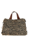 Ibeliv Onja Bicolor Raffia Shopper Bag