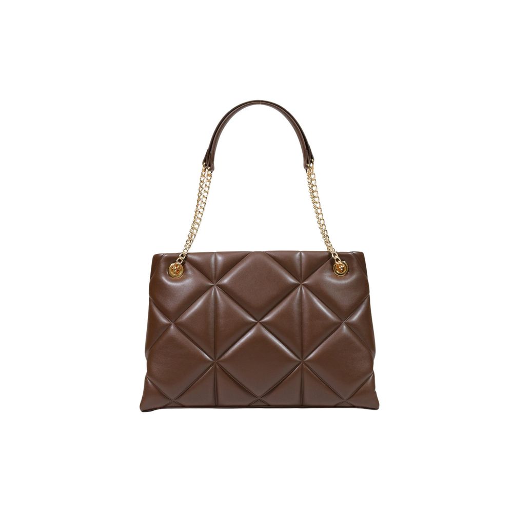 Love Moschino Brown Quilted Shoulder Bag