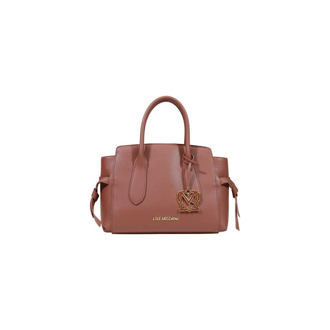 Love Moschino Brown Satchel Bag