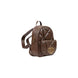 Love Moschino Quilted Brown Backpack