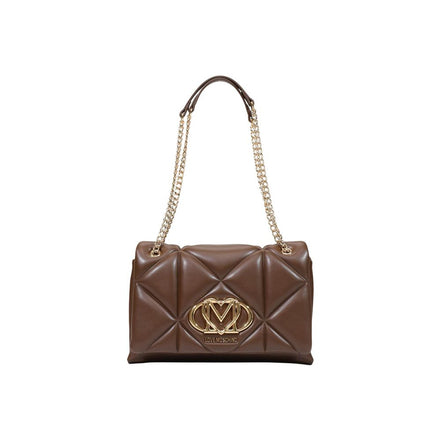 Love Moschino Brown Polyethylene Handbag