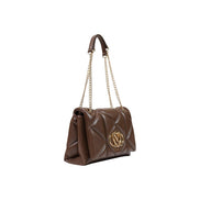 Love Moschino Brown Polyethylene Handbag
