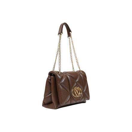 Love Moschino Brown Polyethylene Handbag
