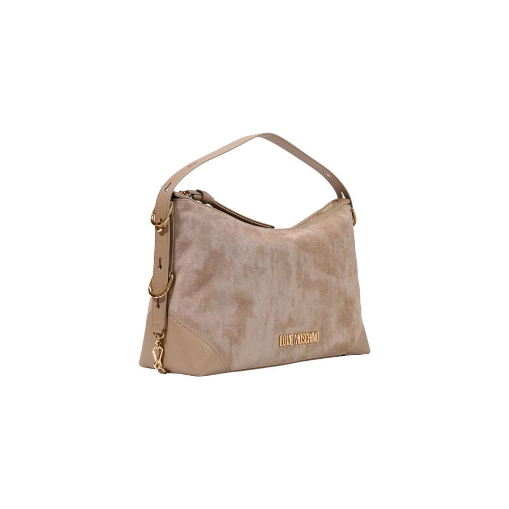 Love Moschino Beige Polyester Handbag