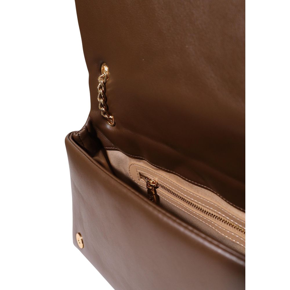 Love Moschino Brown Polyethylene Handbag