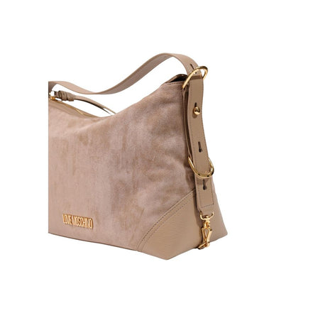Love Moschino Beige Polyester Handbag