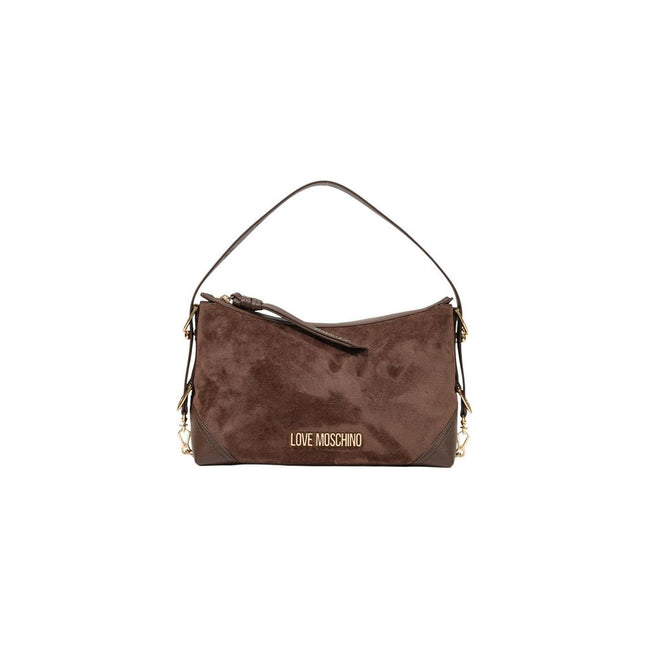 Love Moschino Brown Polyester Handbag