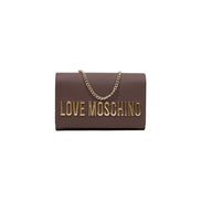Love Moschino Brown Polyethylene Handbag