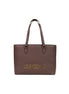 Love Moschino Brown Polyethylene Handbag