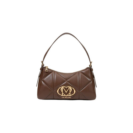 Love Moschino Brown Polyethylene Handbag