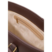 Love Moschino Brown Polyethylene Handbag