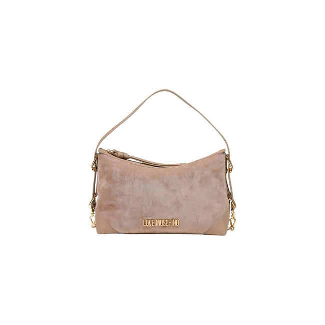 Love Moschino Beige Polyester Handbag