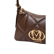 Love Moschino Brown Polyethylene Handbag