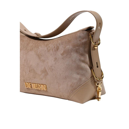 Love Moschino Beige Polyester Handbag