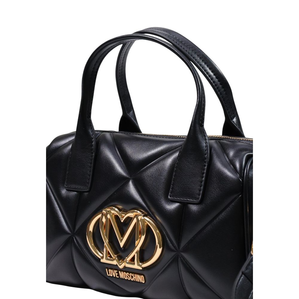 Love Moschino Black Polyethylene Handbag