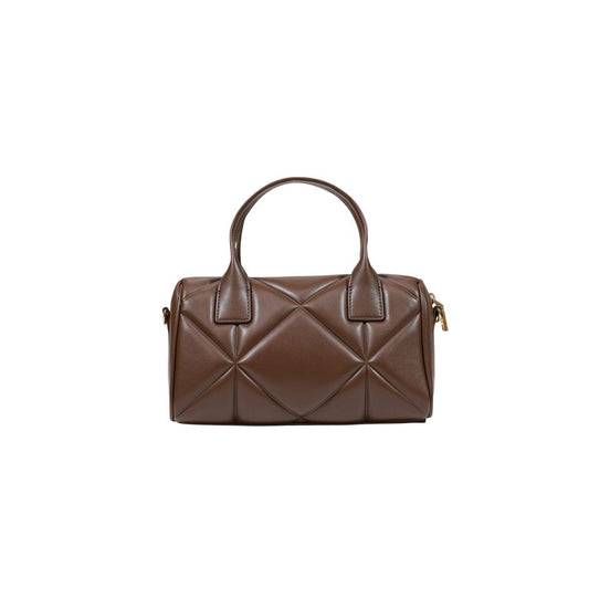 Τσάντα Love Moschino από καφέ πολυαιθυλένιο