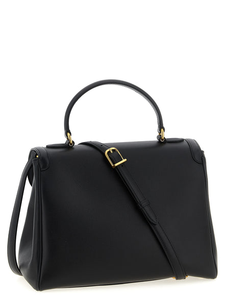 Valentino Garavani Black Calfskin Handbag