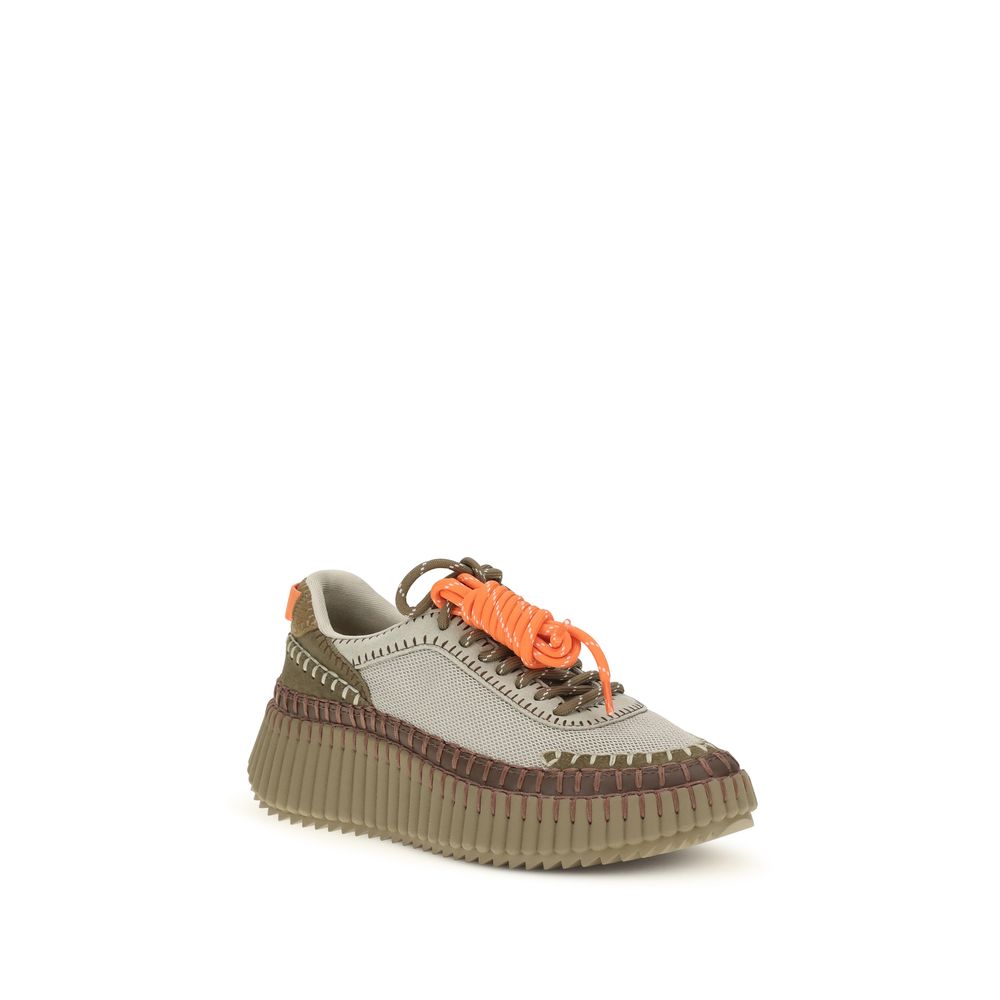 Chloé Nama Bicolor Sneakers
