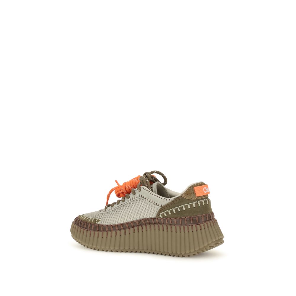 Chloé Nama Bicolor Sneakers