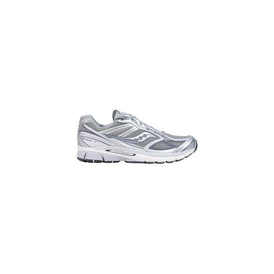 Saucony Gray Textile Athletic Sneakers