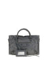 Balenciaga Gray Lamb Ovis Aries Aries Handbag