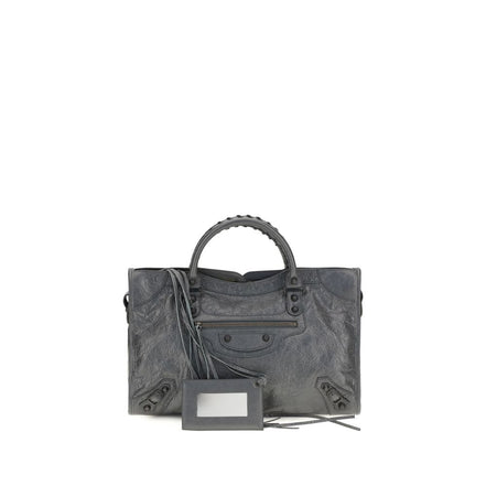Balenciaga Gray Lamb Ovis Aries Aries Handbag