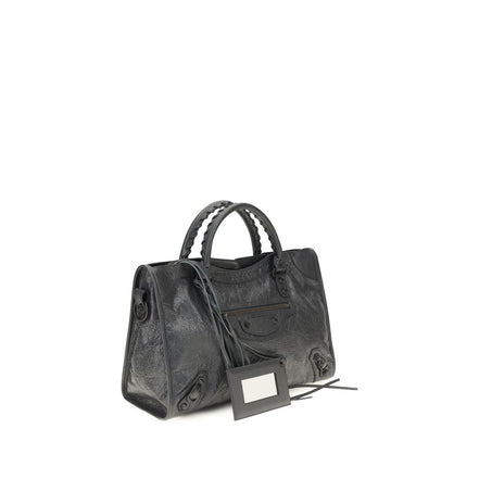 Balenciaga Gray Lamb Ovis Aries Aries Handbag
