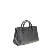 Balenciaga Gray Lamb Ovis Aries Aries Handbag