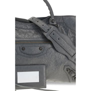 Balenciaga Gray Lamb Ovis Aries Aries Handbag