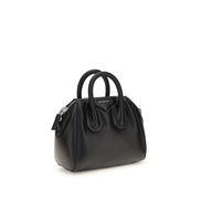 Τσάντα χειρός Givenchy από μαύρο δέρμα αρνιού Ovis Aries Aries