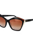 Marciano by Guess Black Acetate Sunglasses